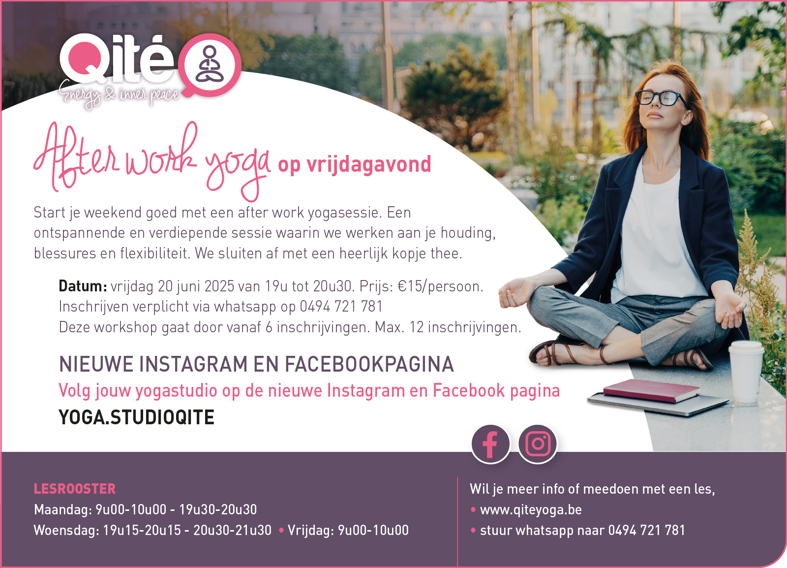 Qité Yoga - 190x137mm